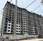 Ход строительства дома Позиция 5.1 в ЖК Октябрь парк -