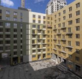Ход строительства дома № 4, корпус 2 (ГП-8) в ЖК Октябрьский на Туре -