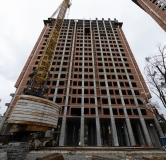 Ход строительства дома 3 в ЖК Никс Про на Лесопарковой -