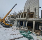 Ход строительства дома 1 в ЖК Федерация -