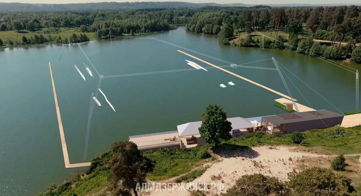 Вейк-парк за 40 млн рублей простаивает на Святом озере в Дзержинске