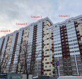 Ход строительства дома № 1 в ЖК Развитие -