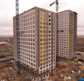 Ход строительства дома № 5, 1 этап в ЖК Новая Жизнь - Львовская -