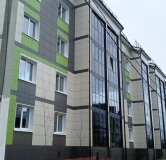 Ход строительства дома 4 в ЖК Бюрили -