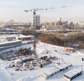 Ход строительства дома 1 в ЖК Парк Культуры -