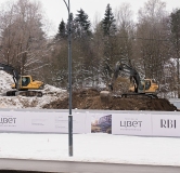 Ход строительства дома 38А в ЖД Цвет Зеленогорска -