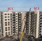 Ход строительства дома 2, секция 2,3 в ЖК Life -