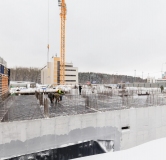 Ход строительства дома 55а, 1.2 этап в ЖК Грин Парк. Новые кварталы -