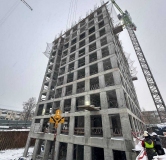 Ход строительства дома 54 в ЖК Nova -