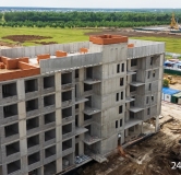 Ход строительства дома № 20, корпус 3 (F) в ЖК Отличие -