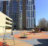 Ход строительства дома Литер 1 в ЖК Спутник -