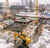 Ход строительства дома 3 в ЖК Респект -