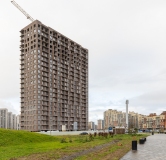 Ход строительства дома 9, корпус 9 в ЖК Юнтолово -