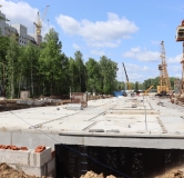Ход строительства дома 909 в ЖК Династия. Квартал поколений -