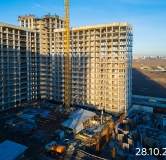 Ход строительства дома № 2 (1714) в ЖК Сибирский -