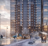 Ход строительства дома 6 в ЖК Крылья -