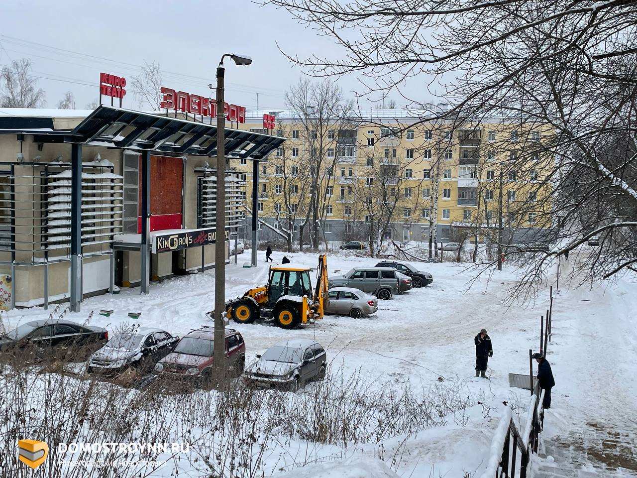 Нижегородский кинотеатр «Электрон» начали сносить на проспекте Гагарина в  декабре 2023