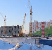 Ход строительства дома № 24 в ЖК Бурнаковский -