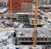 Ход строительства дома 15 (ГП-9) в ЖК Европейский берег -