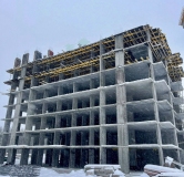 Ход строительства дома 2 в ЖК Краски Леса -