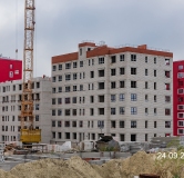 Ход строительства дома 3.3 в ЖК Кантри -