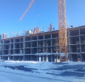 Ход строительства дома 21 в ЖК Норвежский Лес -