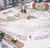 Ход строительства дома 1 в ЖК Речной квартал -