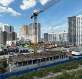 Ход строительства дома 2А в ЖК На Тенистой -