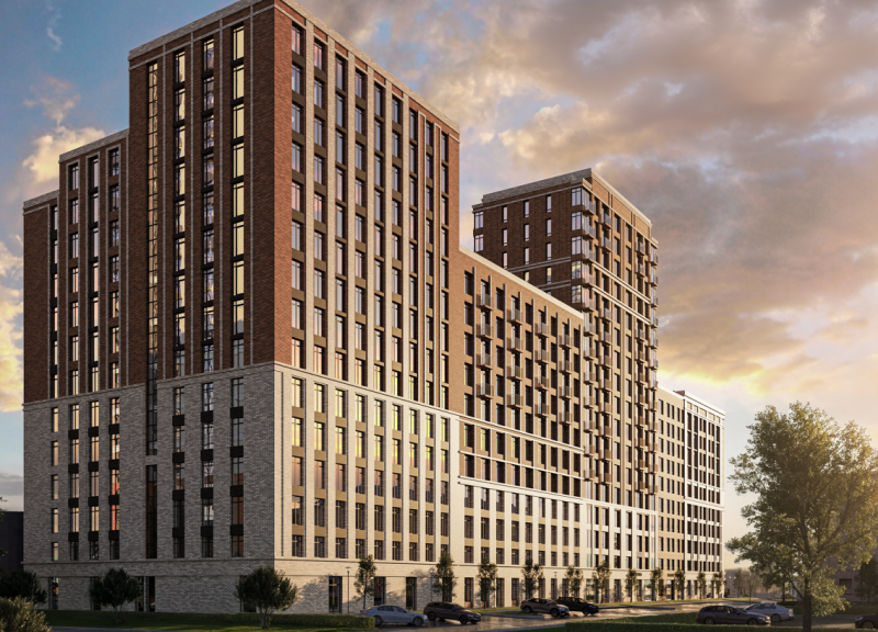 Дом секция 1.3 в ЖК 19/56. Кварталы Телецентра - фото 1