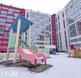 Ход строительства дома 1 в ЖК Конфетти -