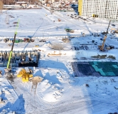 Ход строительства дома № 147 (ГП-28) в Микрорайон Домашний -