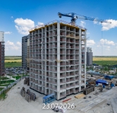 Ход строительства дома 15, ГП-72.110 в ЖК Мириады -