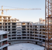 Ход строительства дома № 56, 4 очередь в ЖК Городской квартал AMMONITE -