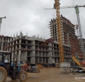 Ход строительства дома 4 в ЖК Мой Ритм -