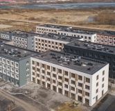 Ход строительства дома 242 в ЖК Скандиа. Квартал у озера -