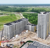 Ход строительства дома № 2, корпус 1, этап 3.1 в ЖК Скандиа. Квартал в Комарово Парк -