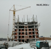 Ход строительства дома поз. Л2.1 в ЖД Достоевский -