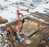 Ход строительства дома 1 в ЖК 12 дворов -