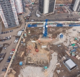 Ход строительства дома 4 в ЖК Мичурино -