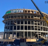 Ход строительства дома секция 5 в ЖК Звезды -