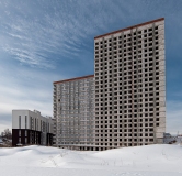 Ход строительства дома 2 в ЖК Речной Парк -