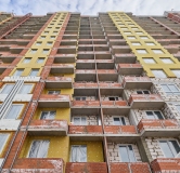 Ход строительства дома 1 в ЖК Садовый квартал -