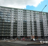 Ход строительства дома 1 в ЖК CHKALOV -