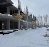 Ход строительства дома 2 (ГП-9) в ЖК Зеленые аллеи -