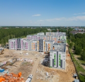 Ход строительства дома № 242 в ЖК Счастье -