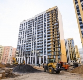 Ход строительства дома 14.2 в ЖК Яблоневые сады -