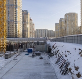 Ход строительства дома 1 в ЖК Атлас Лайн -