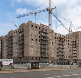 Ход строительства дома № 1 в ЖК Сити-квартал на Взлетной -