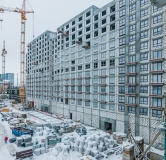 Ход строительства дома 17 в ЖК Юг на Беляева -