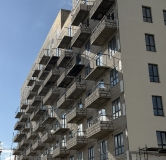 Ход строительства дома 1 в ЖК Гагарин Парк -